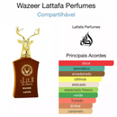 Al Noble Wazeer Lattafa Masculino 100ml