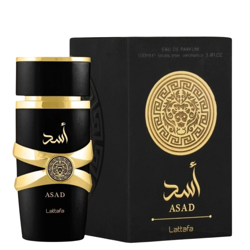 Asad Black Lattafa 100ml Masculino