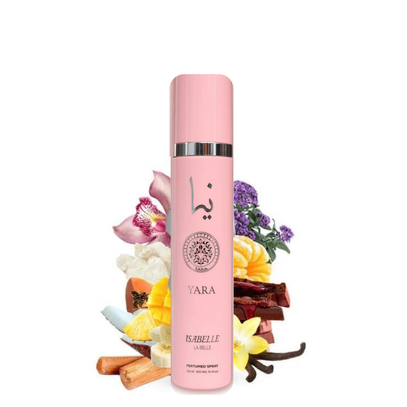 Body Splash Yara 300ML Árabe Feminino Alta Fixação