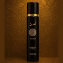 Body Splash Asad Black Árabe 300ml Masculino Alta Fixação