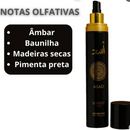 Body Splash Asad Black Árabe 300ml Masculino Alta Fixação