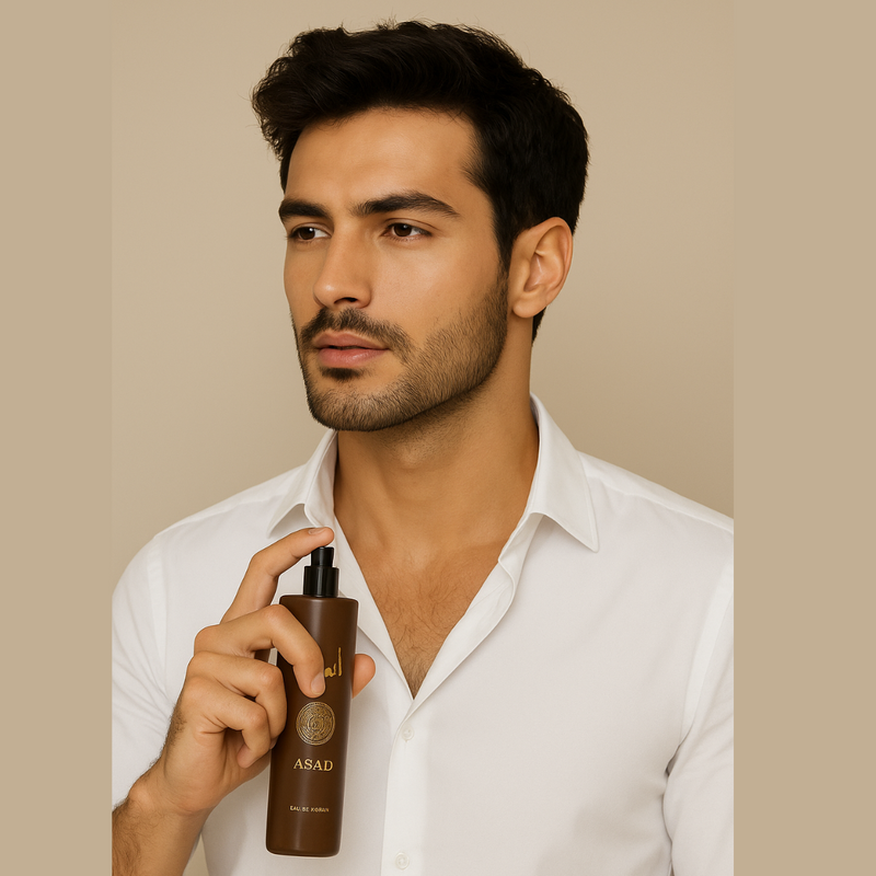 Body Splash Asad Bourbon 300ml Árabe Masculino Alta Fixação