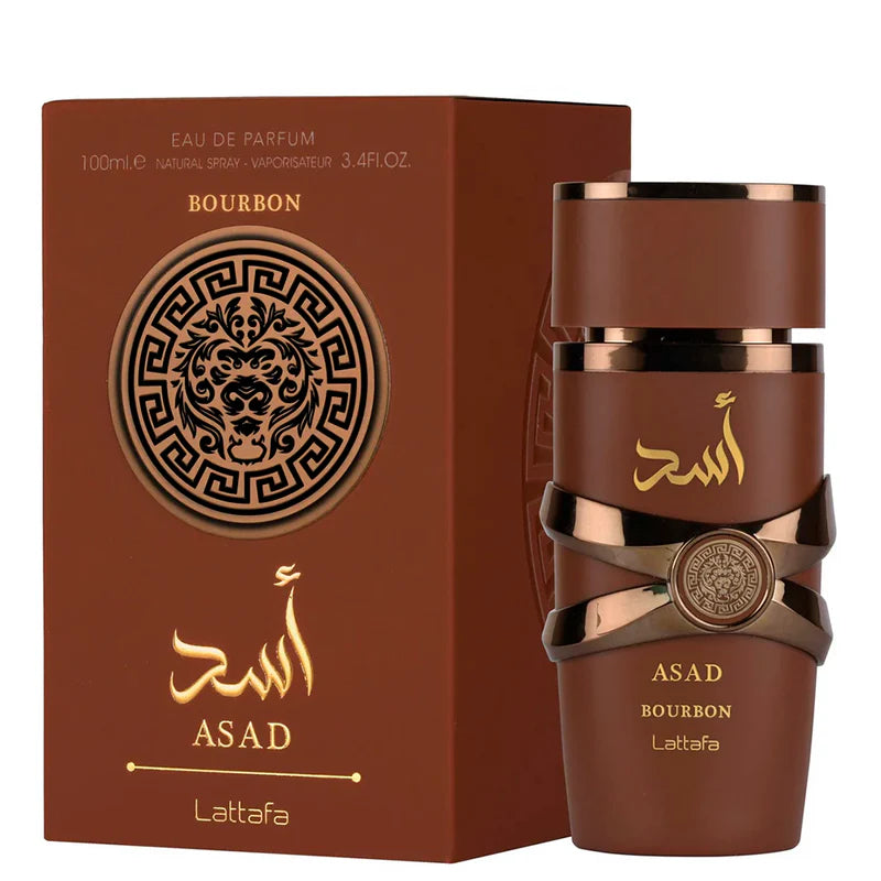 Asad Bourbon Lattafa - Masculino 100ml