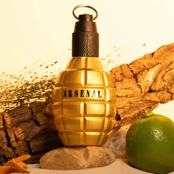 Perfume Arsenal Gold Gilles Cantuel  Masculino - EDP 100ml