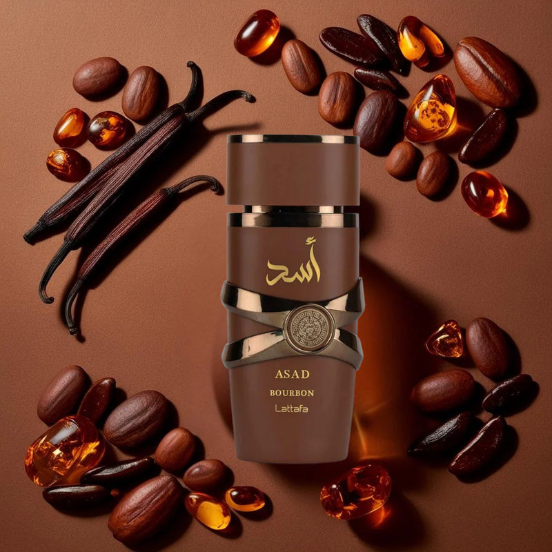 Asad Bourbon Lattafa - Masculino 100ml