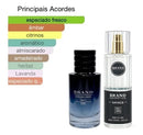 Kit Perfume Brand Collection 100 + Body Splash Masculino Edp - Insp Sauvage